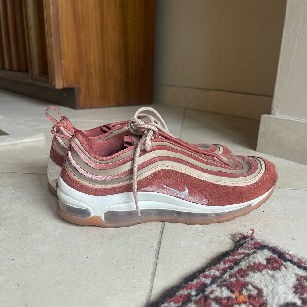 Nike Women's air max 97 Sneakers in Pink and Cream
